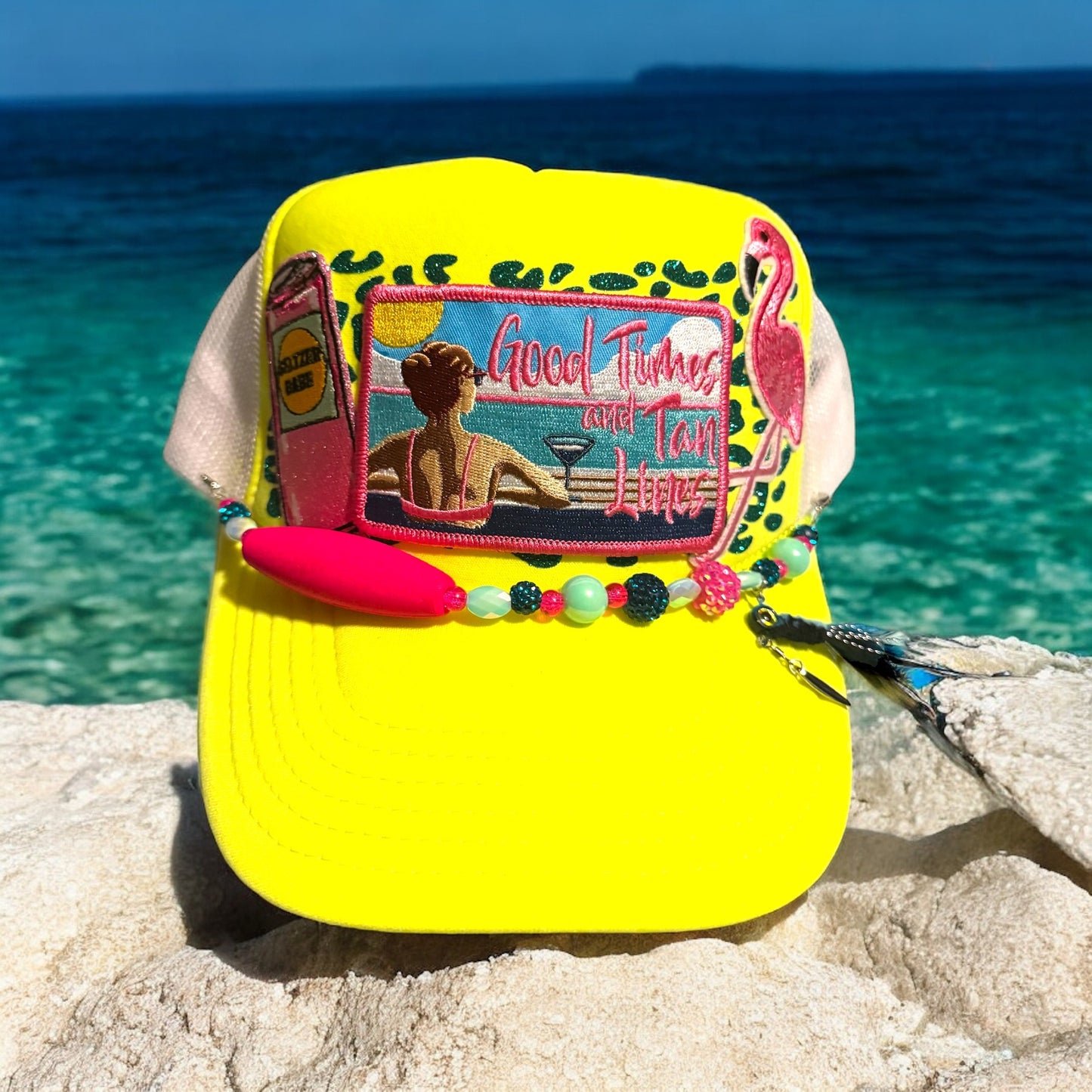 Good Times and Tan Lines Trucker Hat