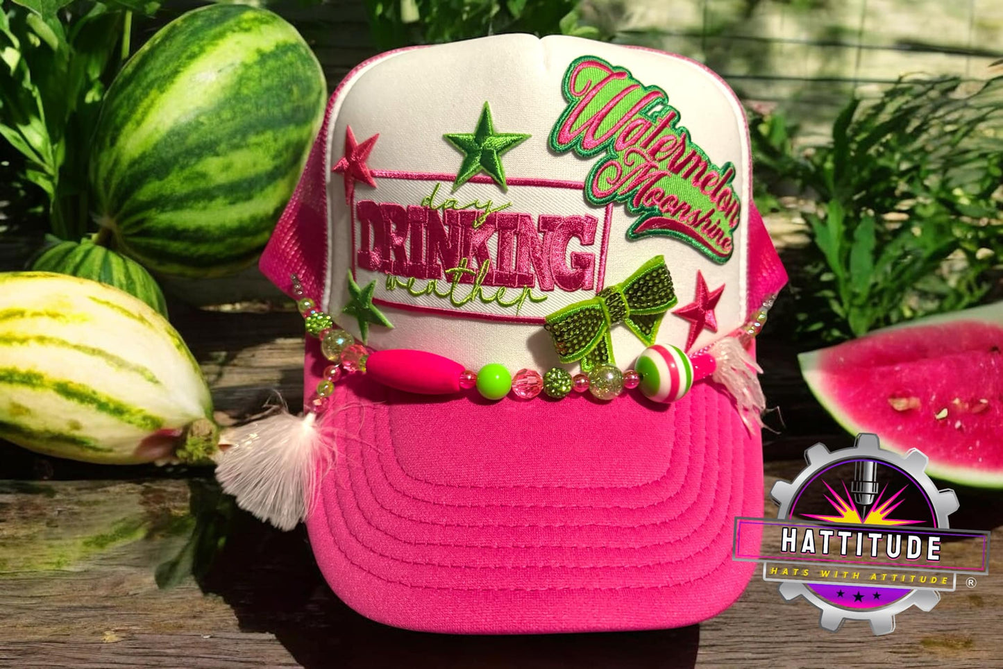 Watermelon Moonshine Trucker Hat